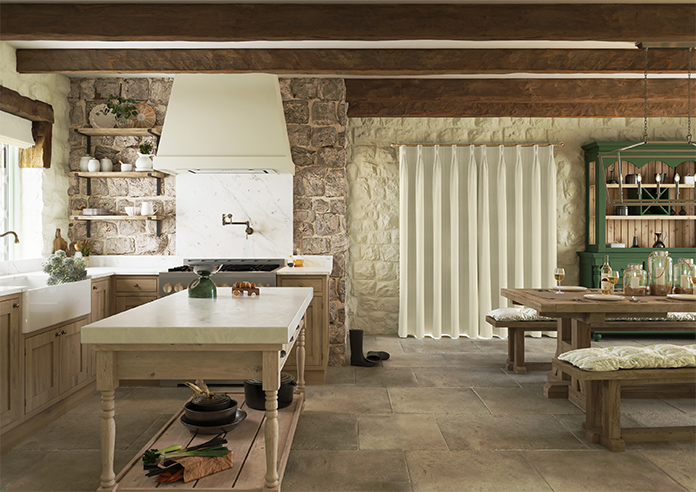 Nautical Stripes, Sand Dollar - Made to Measure Curtains - Image 15